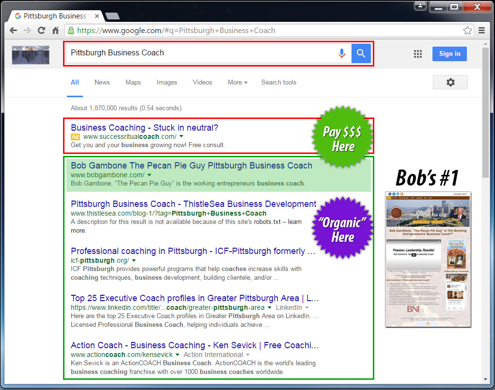 Search Engine Results